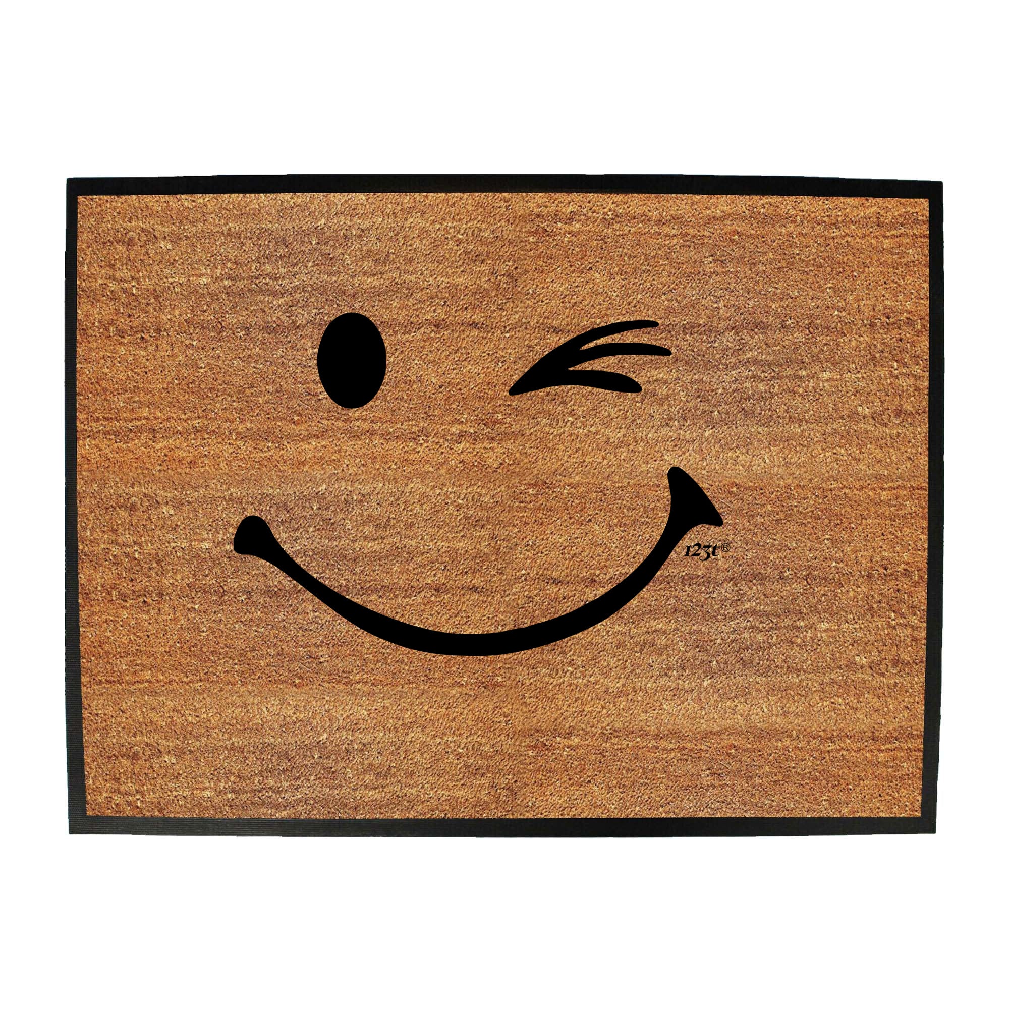 Smile Wink - Funny Novelty Doormat
