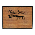 Grandma Since 2012 - Funny Novelty Doormat