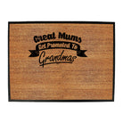 Great Mums Get Promoted - Funny Novelty Doormat