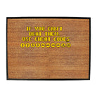 If You Cant Beat Them Use Cheat Codes - Funny Novelty Doormat