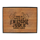 This Is What Awesome Judge - Funny Novelty Doormat