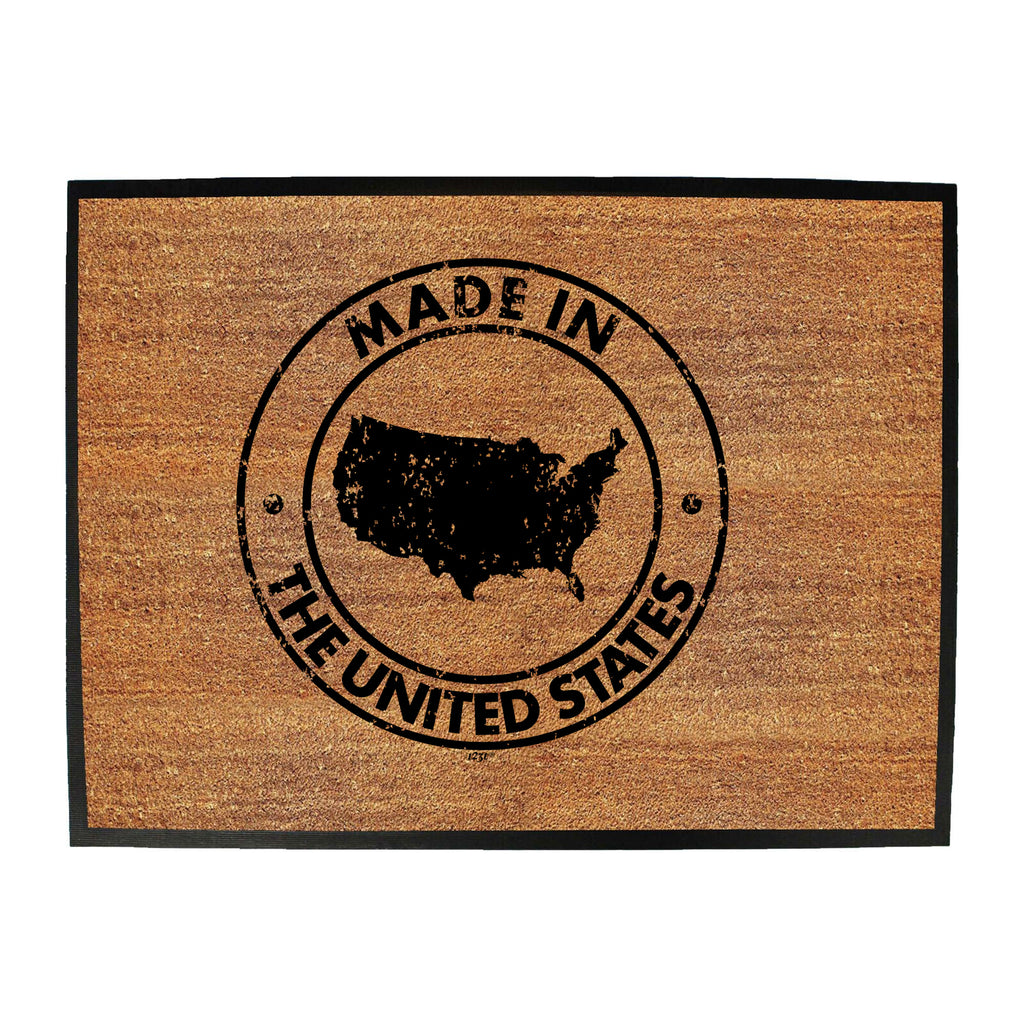 Made In The United States - Funny Novelty Doormat