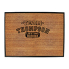 Thompson V2 Team Lifetime Member - Funny Novelty Doormat