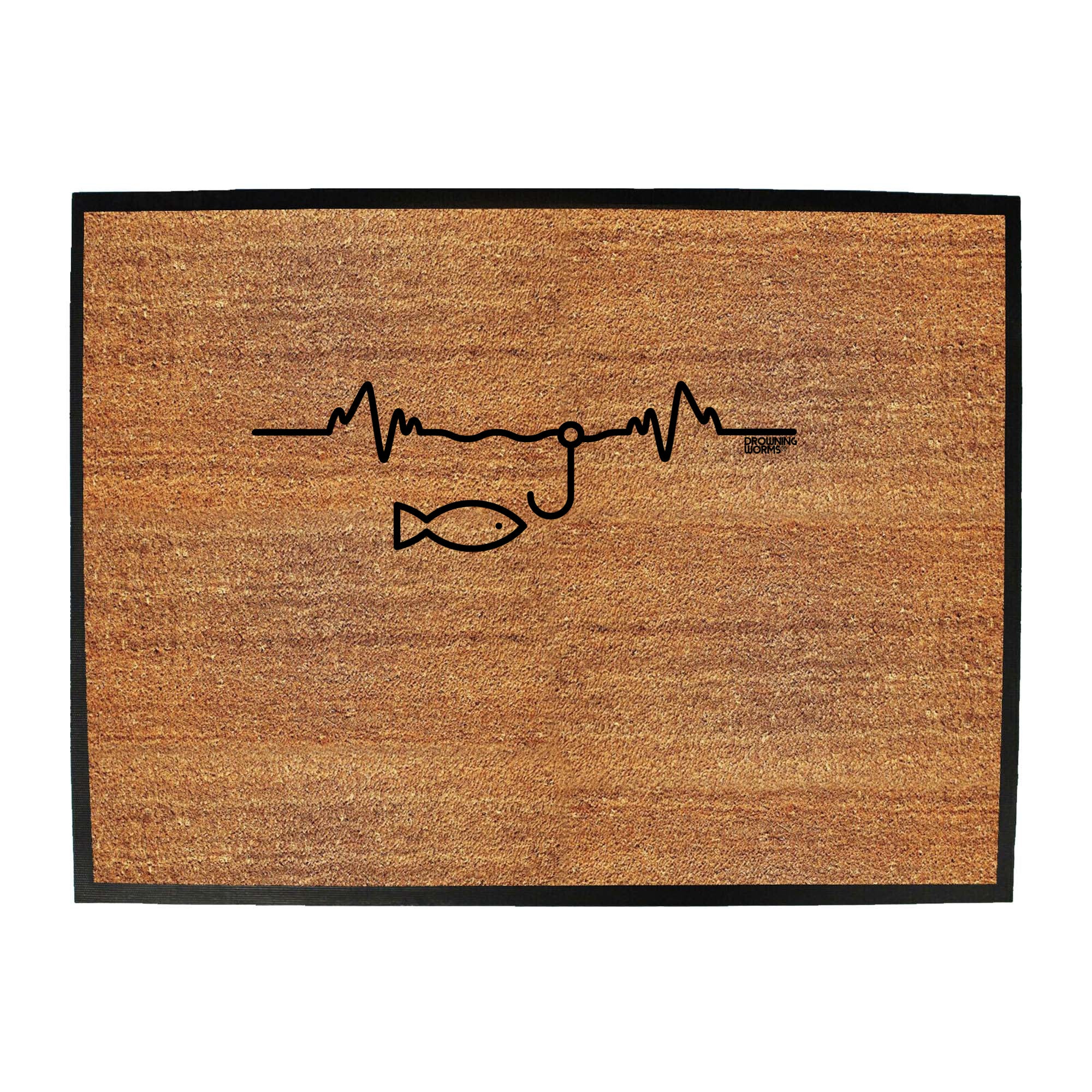 Dw Pulse Fishing - Funny Novelty Doormat