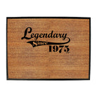 Legendary Since 1975 - Funny Novelty Doormat