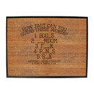 Guess These Words - Funny Novelty Doormat