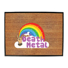 Death Metal Raindow - Funny Novelty Doormat
