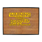 Warning Have A Warped Sense Of Humour - Funny Novelty Doormat