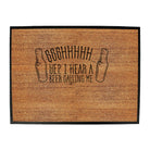 Shh Hear A Bear - Funny Novelty Doormat