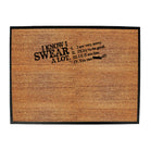 Know Swear A Lot - Funny Novelty Doormat