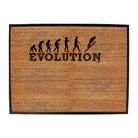 Evolution Sk Jumping - Funny Novelty Doormat