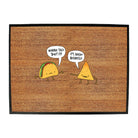 Wanna Taco Bout It - Funny Novelty Doormat