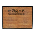 Just Get Her To Do It Washing - Funny Novelty Doormat