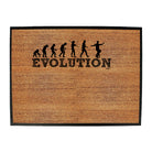 Evolution One Wheel Cycling - Funny Novelty Doormat