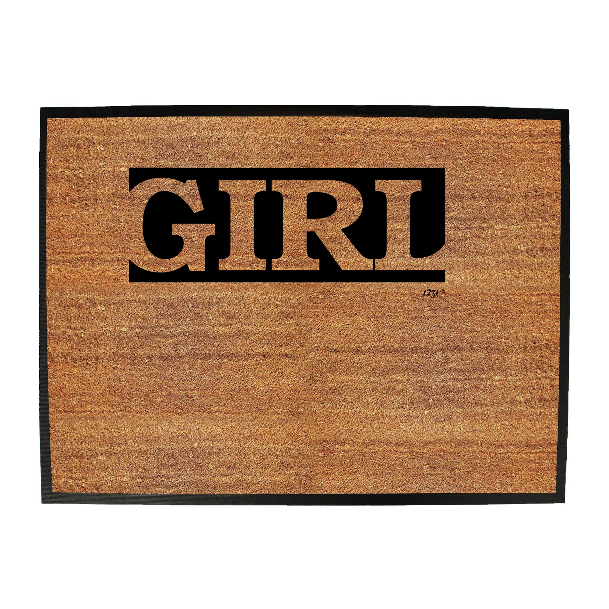 Girl Word - Funny Novelty Doormat