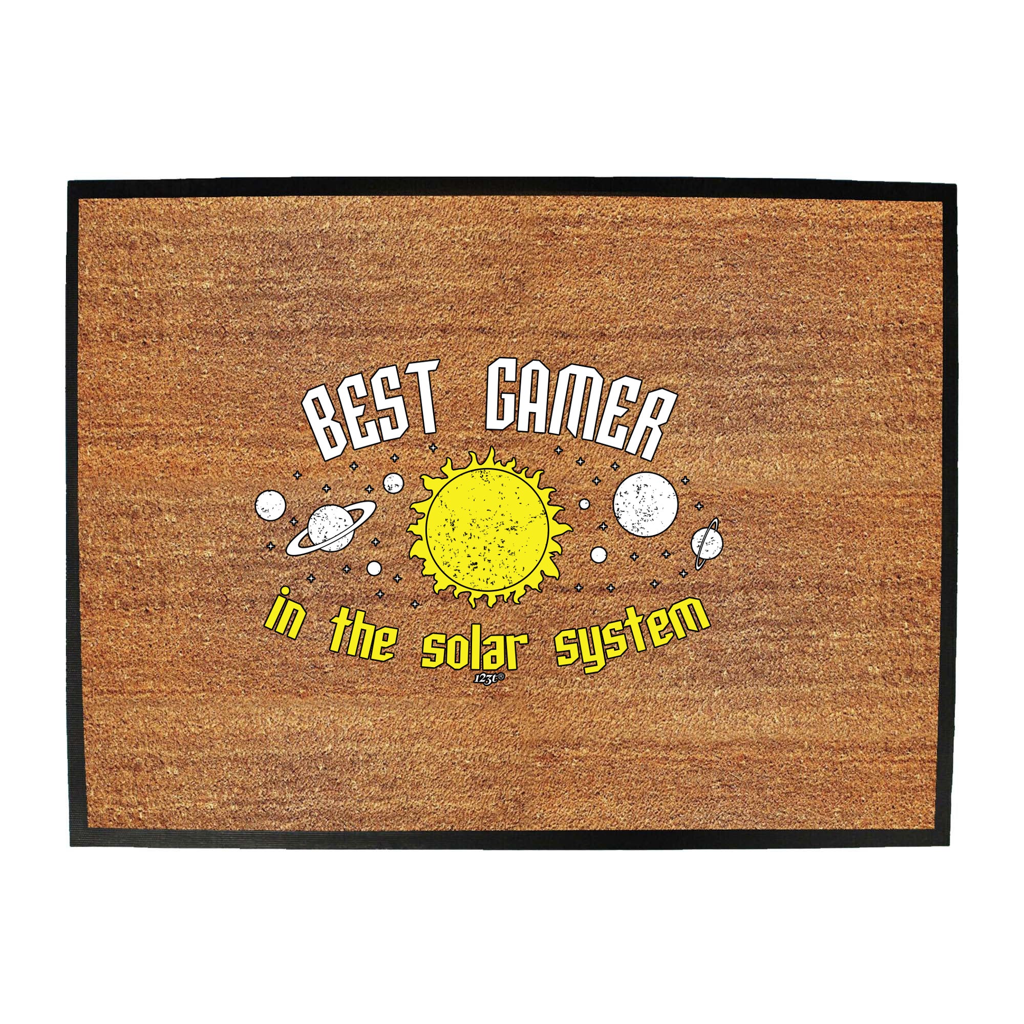 Best Gamer Solar System - Funny Novelty Doormat