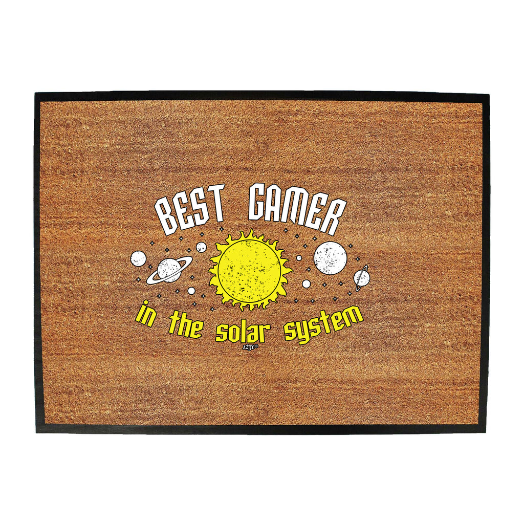 Best Gamer Solar System - Funny Novelty Doormat
