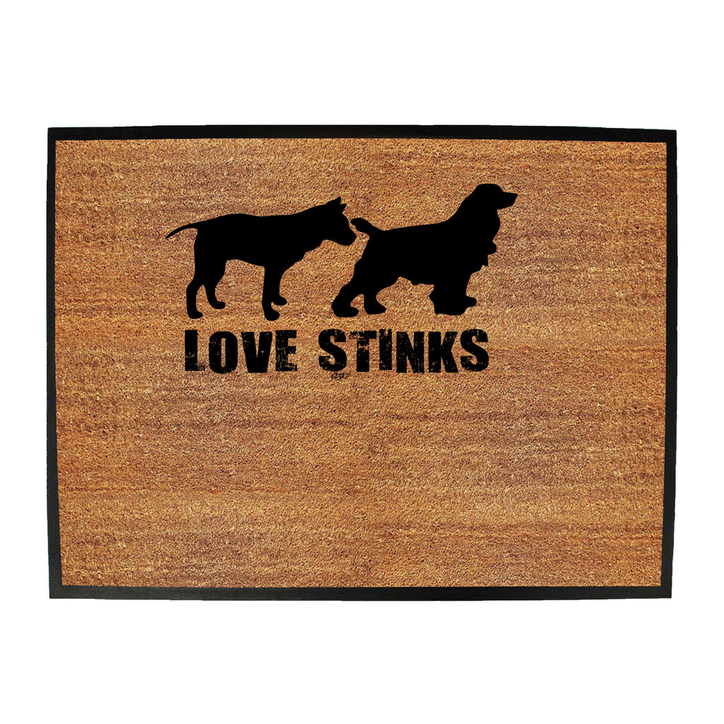 Love Stinks - Funny Novelty Doormat