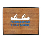Paddle Faster Hear Banjos - Funny Novelty Doormat