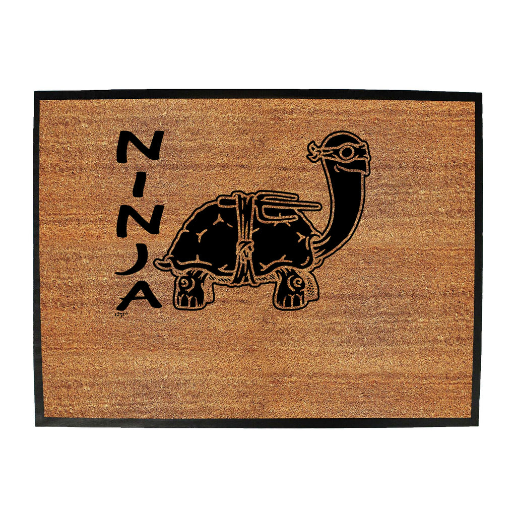 Ninja Tortoise - Funny Novelty Doormat