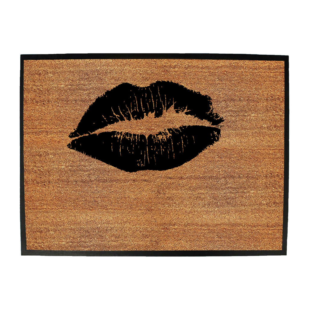 Kiss Lips - Funny Novelty Doormat