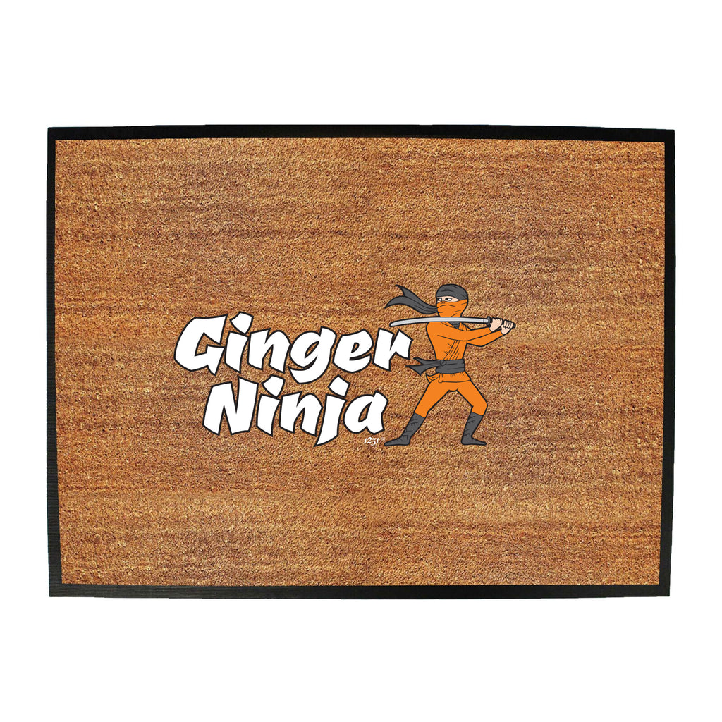 Ginger Ninja - Funny Novelty Doormat