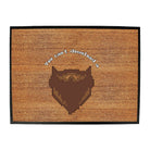 You Cant Download A Beard - Funny Novelty Doormat