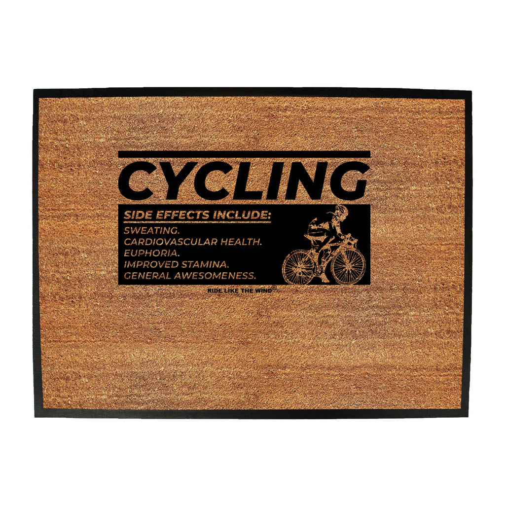 Rltw Cycling Side Effects - Funny Novelty Doormat