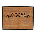 Gamble Pulse - Funny Novelty Doormat