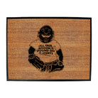 All True Wisdom Is Found - Funny Novelty Doormat