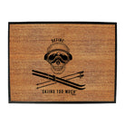 Pm Define Skiing Too Much - Funny Novelty Doormat