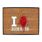 Love Zombies - Funny Novelty Doormat