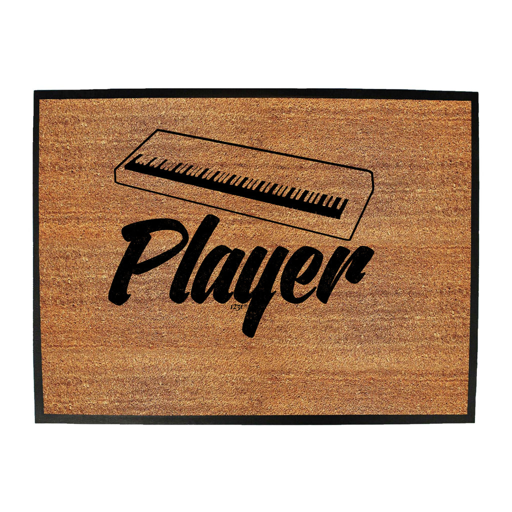 Keyboard Player Music - Funny Novelty Doormat
