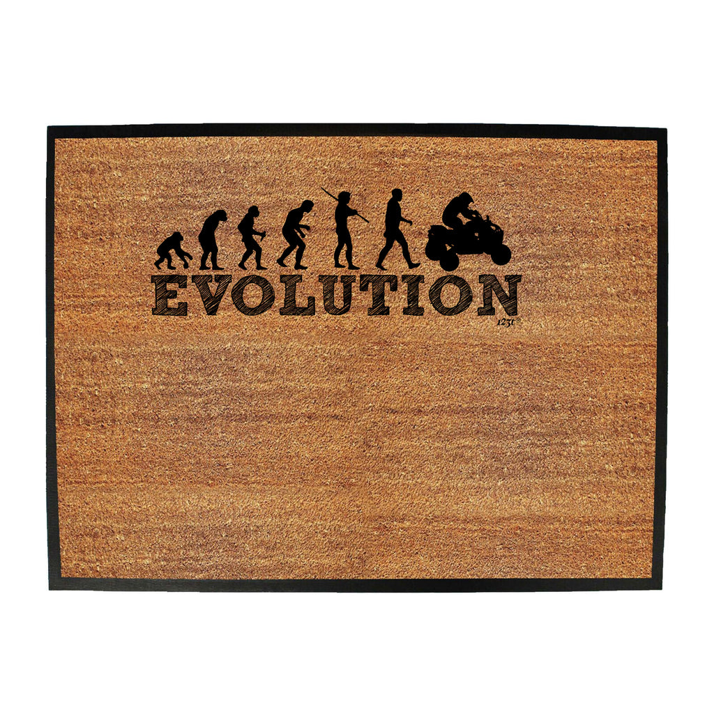 Evolution Quad Bike Atv - Funny Novelty Doormat