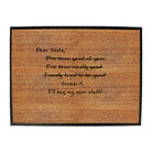 Dear Santa Ill Buy My Own Stuff Christmas - Funny Novelty Doormat