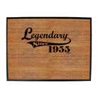 Legendary Since 1955 - Funny Novelty Doormat