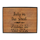 Swps Lady In The Street - Funny Novelty Doormat