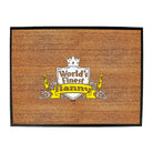 Worlds Finest Nanny - Funny Novelty Doormat