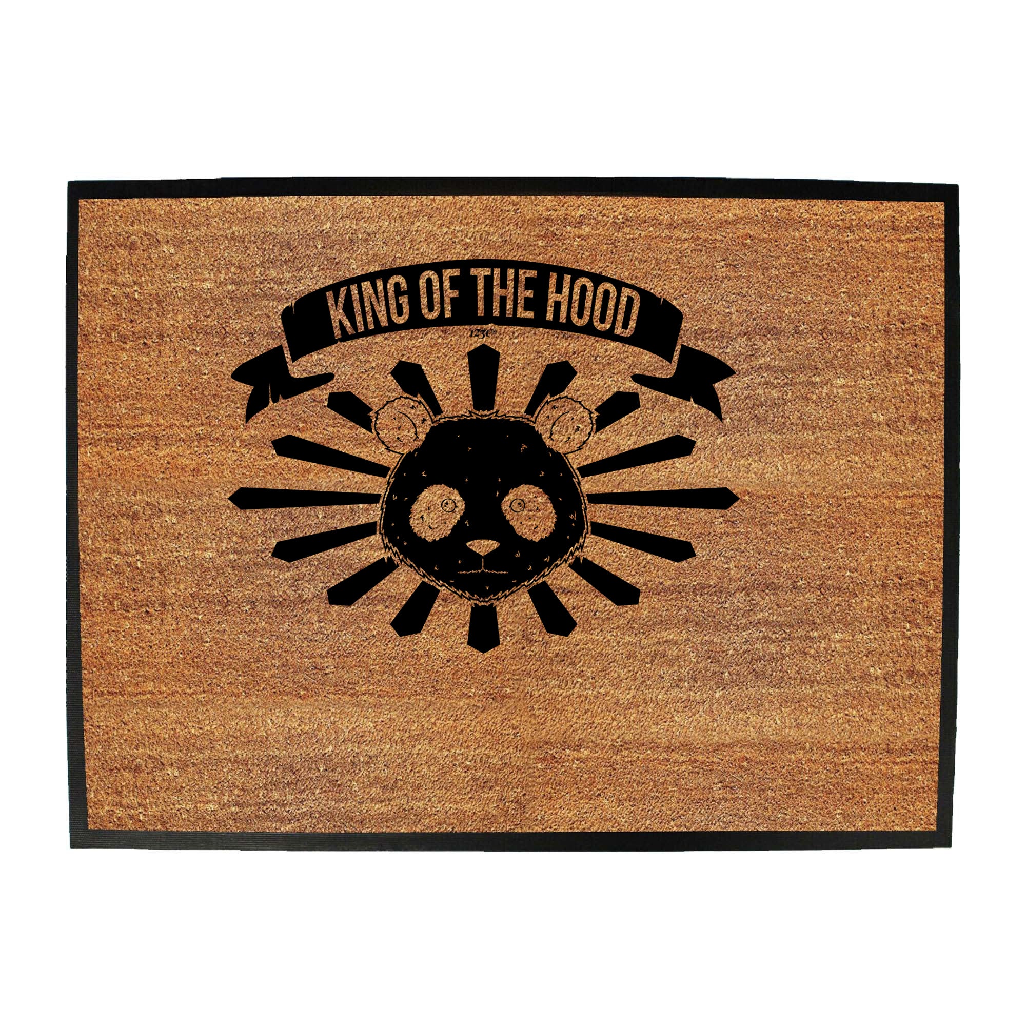 King Of The Hood - Funny Novelty Doormat