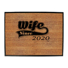 Wife Since 2020 - Funny Novelty Doormat