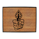 Pointed At You - Funny Novelty Doormat