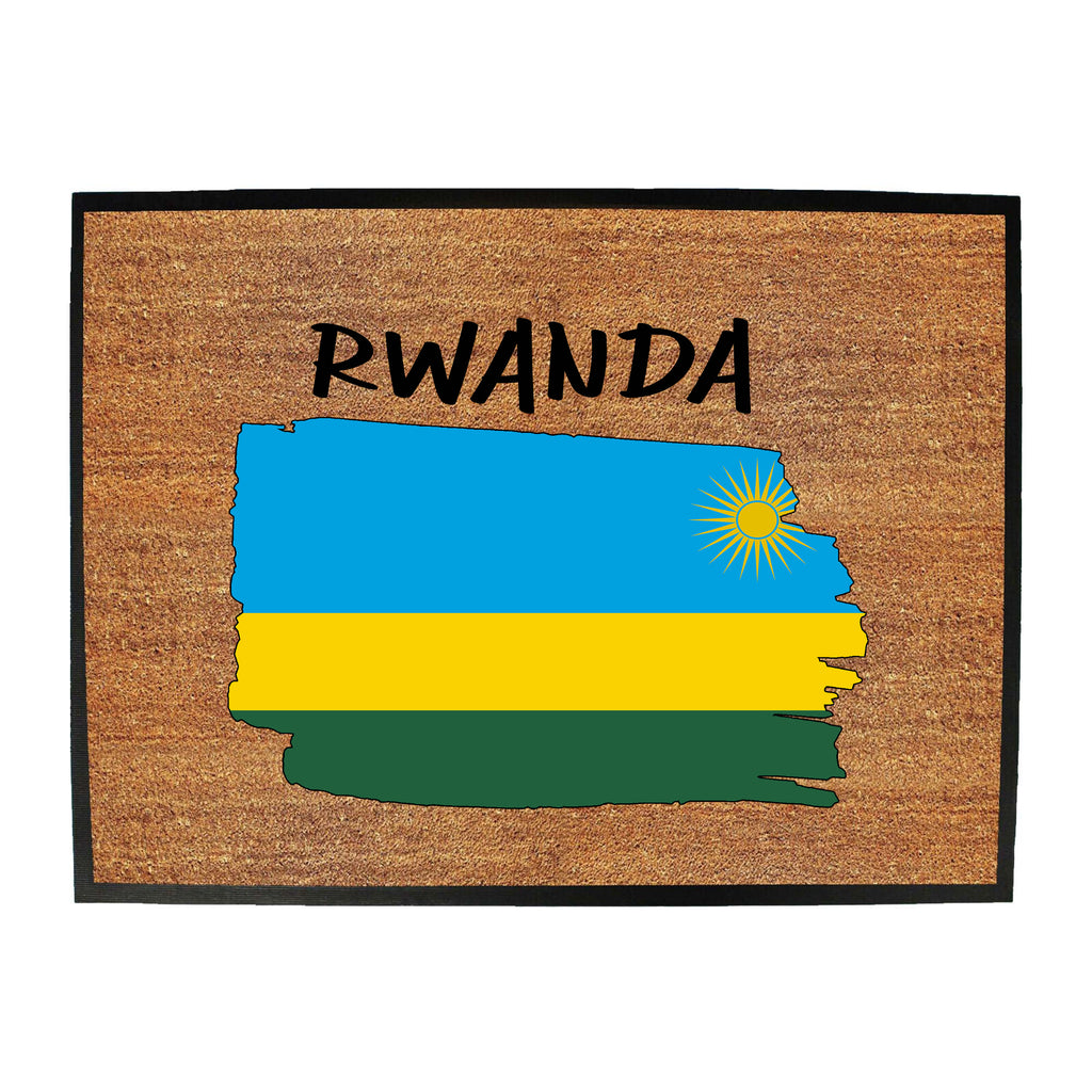 Rwanda - Funny Novelty Doormat