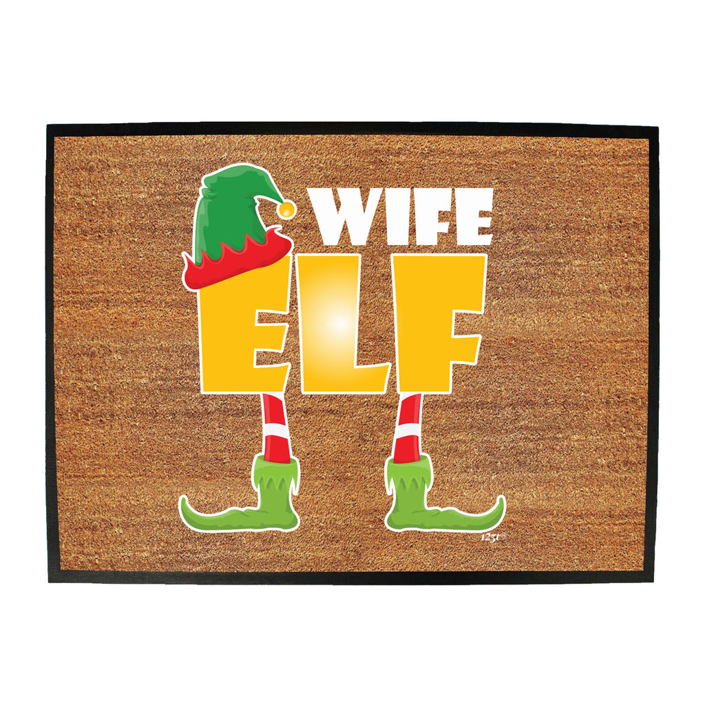 Elf Wife - Funny Novelty Doormat