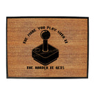 The More You Play With It The Harder It Gets - Funny Novelty Doormat