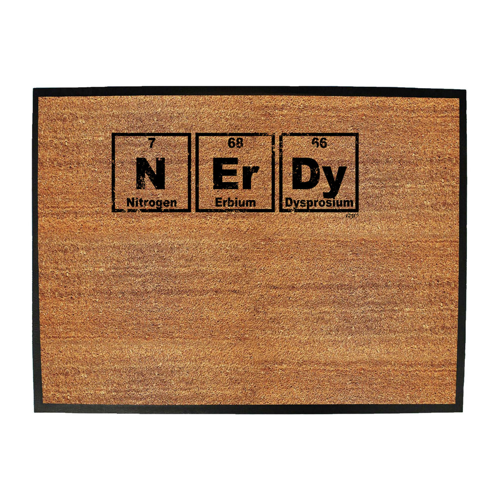 Nerdy Periodic - Funny Novelty Doormat