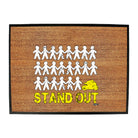 Stand Out Racing Motorbike - Funny Novelty Doormat