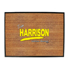Harrison V1 Lifetime Member - Funny Novelty Doormat