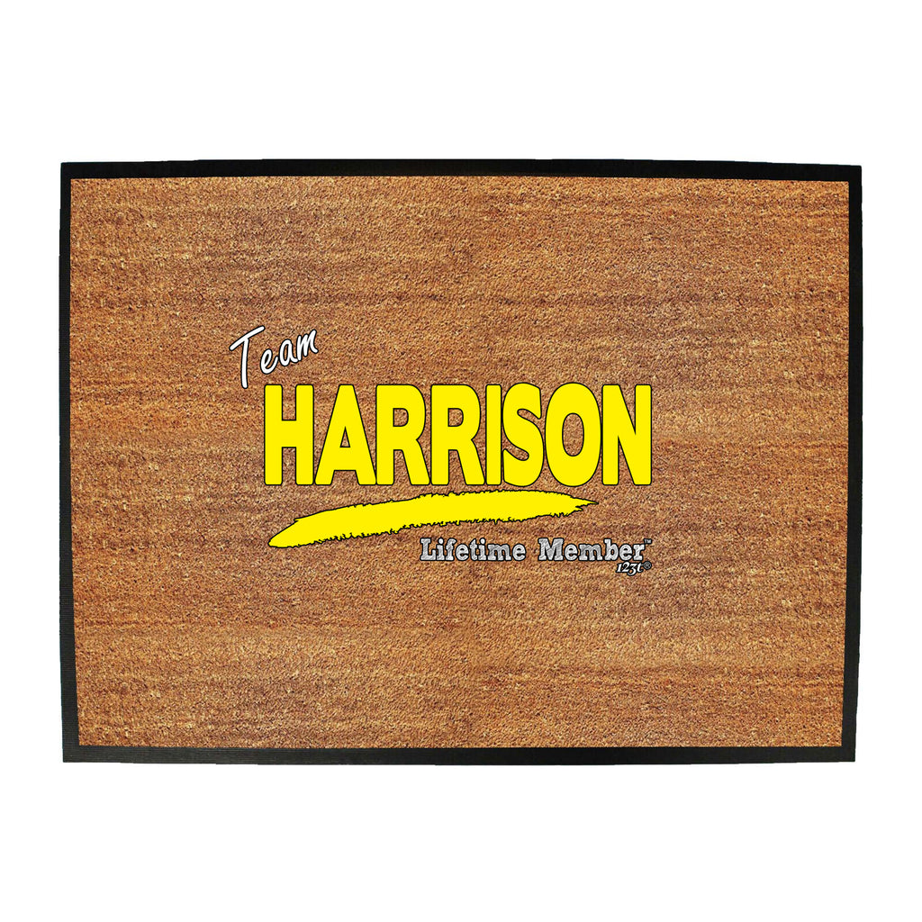 Harrison V1 Lifetime Member - Funny Novelty Doormat