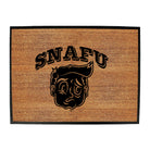 Snafu Face - Funny Novelty Doormat