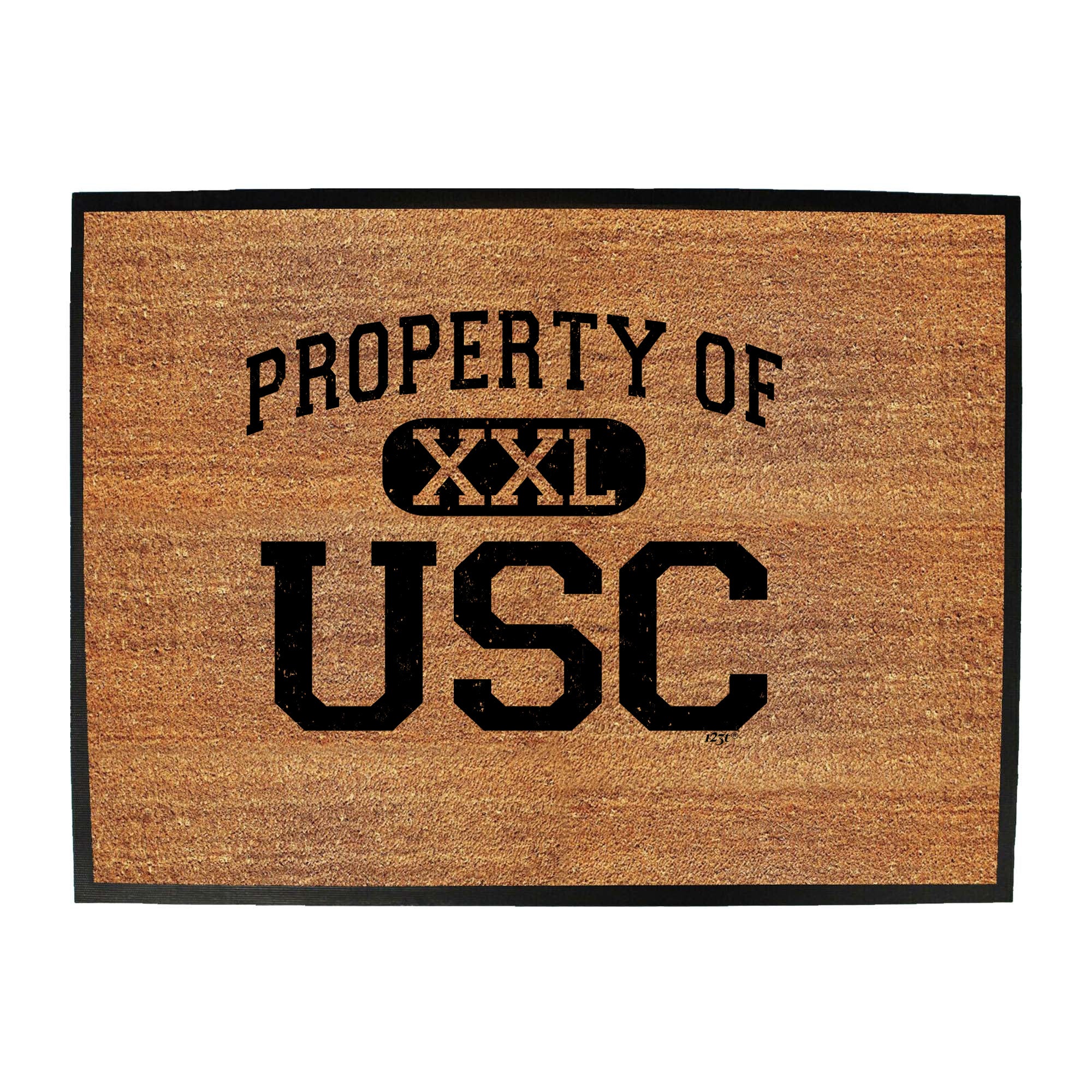 Property Of Xxl Usc - Funny Novelty Doormat